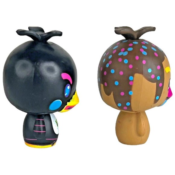 3 Funko Five Nights At Freddys Pint Size Blacklight Chica Black Purple Chocolate - Picture 8 of 12